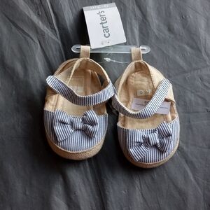 3 for $20 🐣 🎉Host Pick 💥Soft Sole Mary Jane Striped Baby sandles